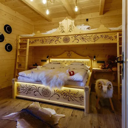 Domek alpejski Bajkowa Lux Magiczne Z Jacuzzi Murzasichle