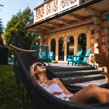 Bajkowa Lux Magiczne Z Jacuzzi Domek alpejski *