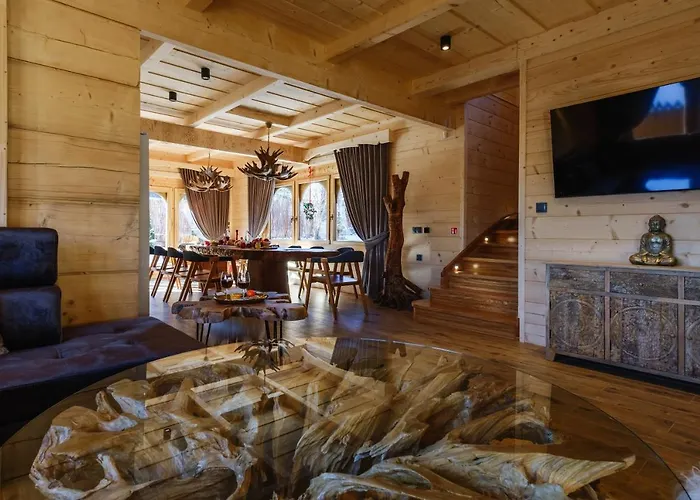 Chalet Bajkowa Lux Magiczne Z Jacuzzi