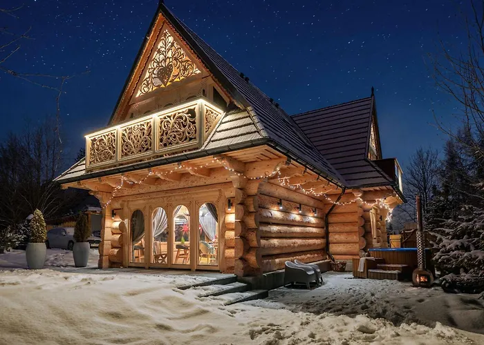 Bajkowa Lux Magiczne Z Jacuzzi Σαλέ *